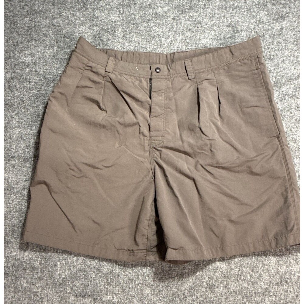 Patagonia Island Hopper Shorts Mens 36 Brown Nylon Hiking Outdoor Fishing 57142
